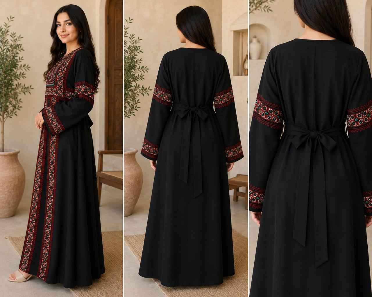 Jamila Embroidered Abaya