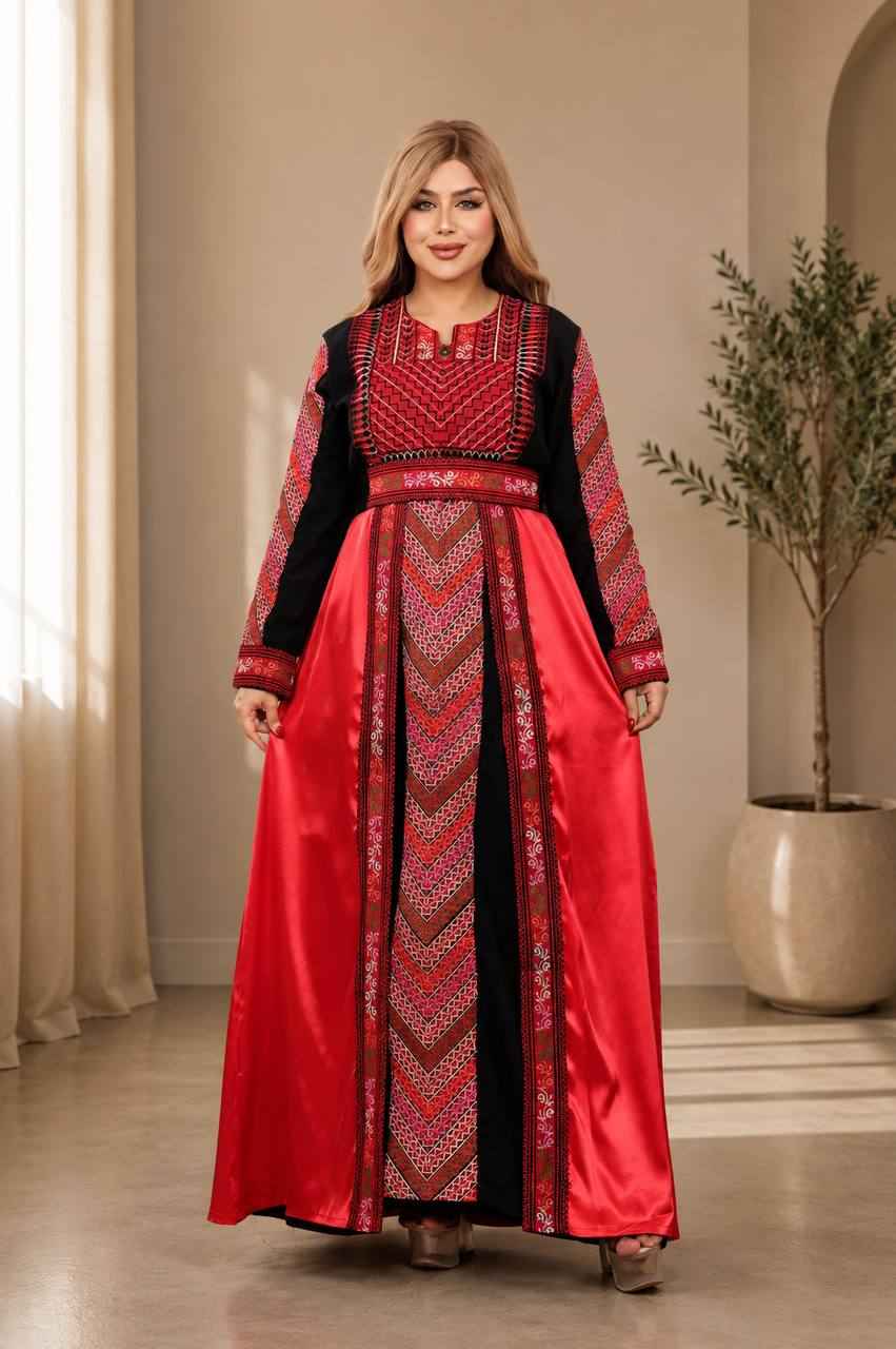Enshirah Embroidered Dress