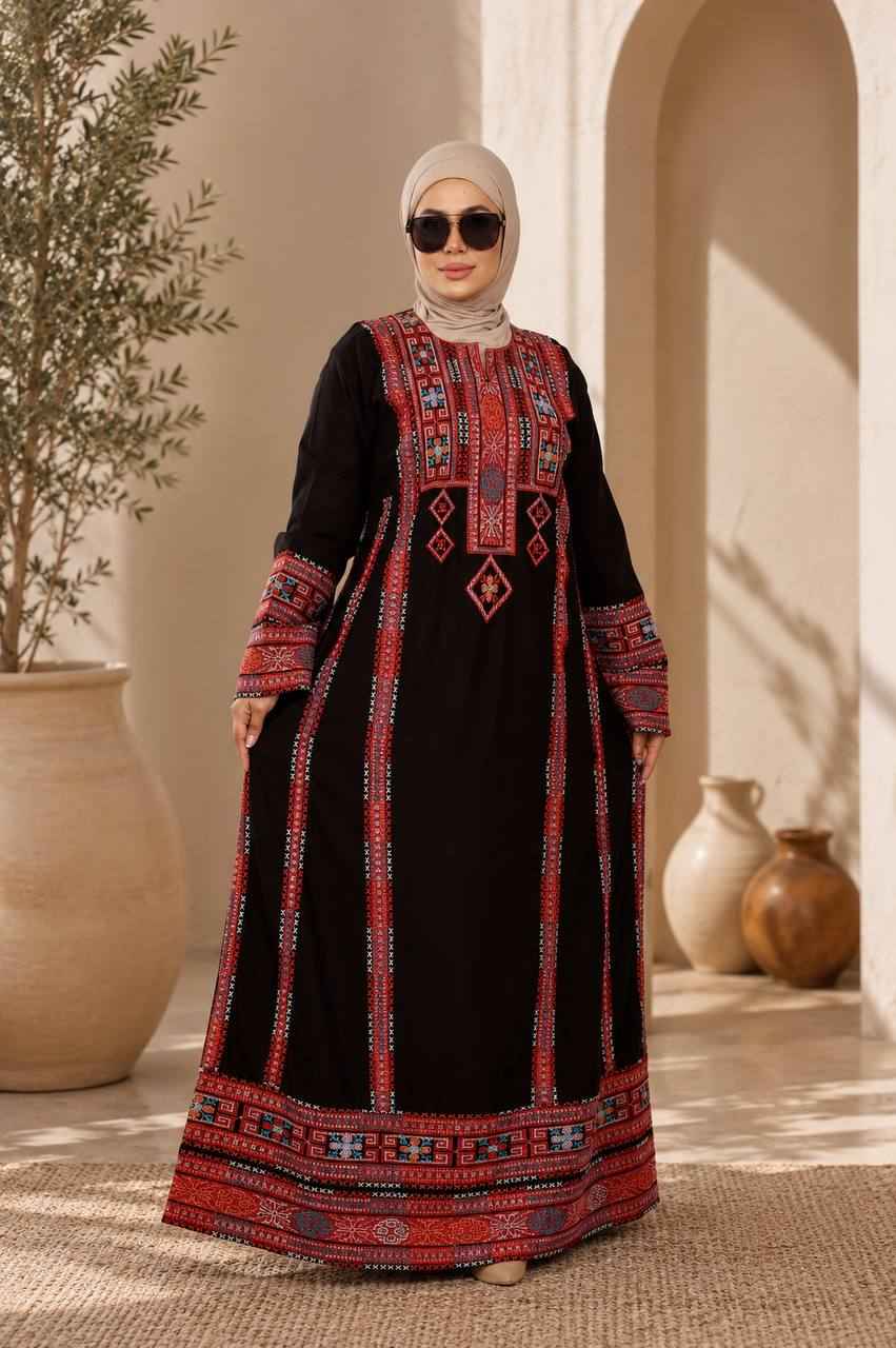 Subha Embroidered Abaya