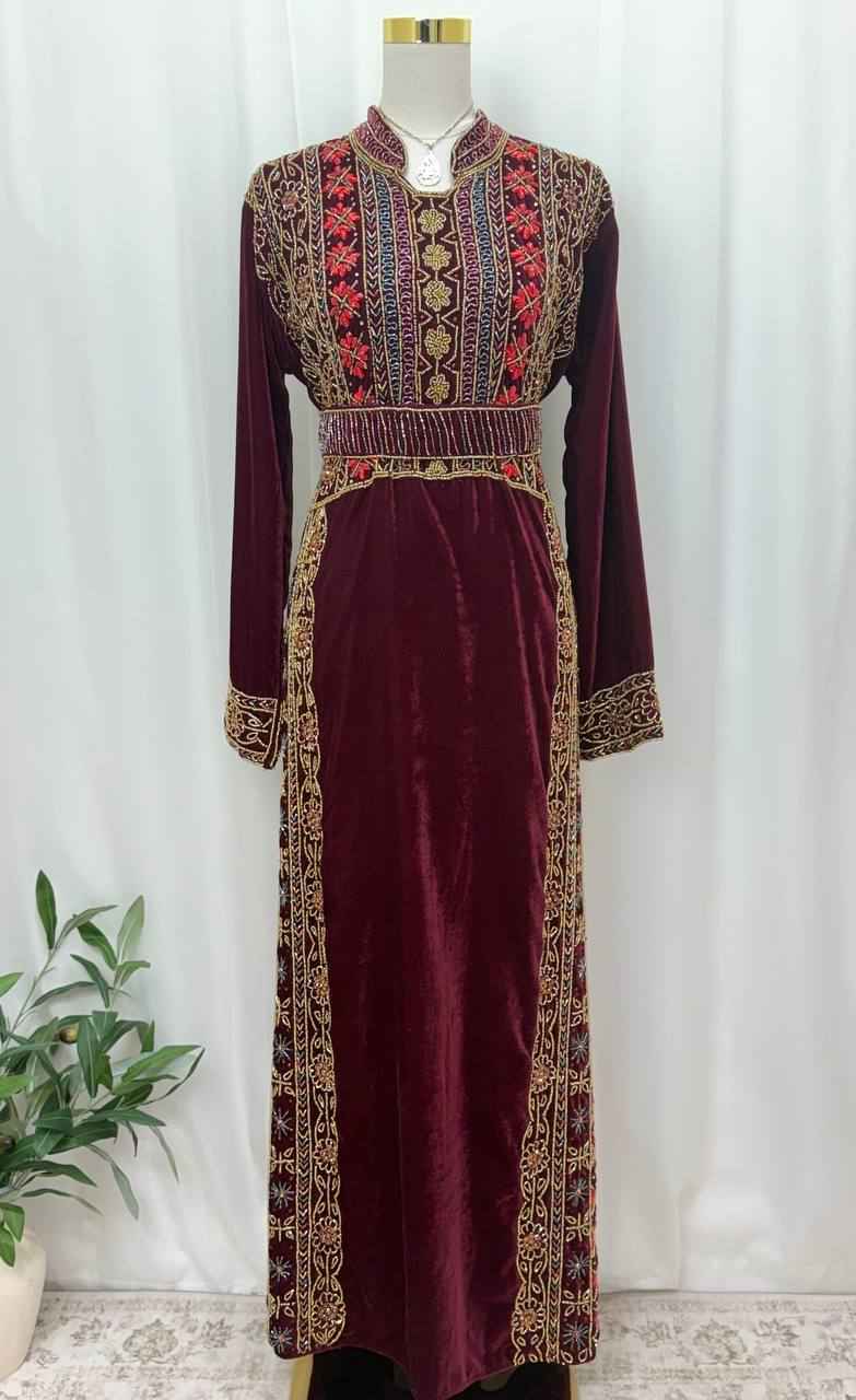 Layali Royale Velvet Thoub