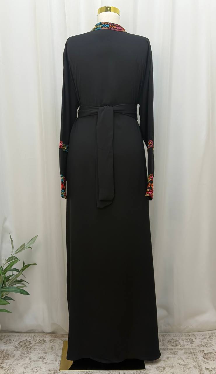 Hafsah Embroidered Palestinian Thoub