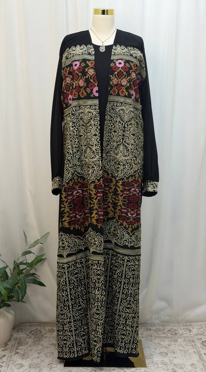 Jehan Open Abaya