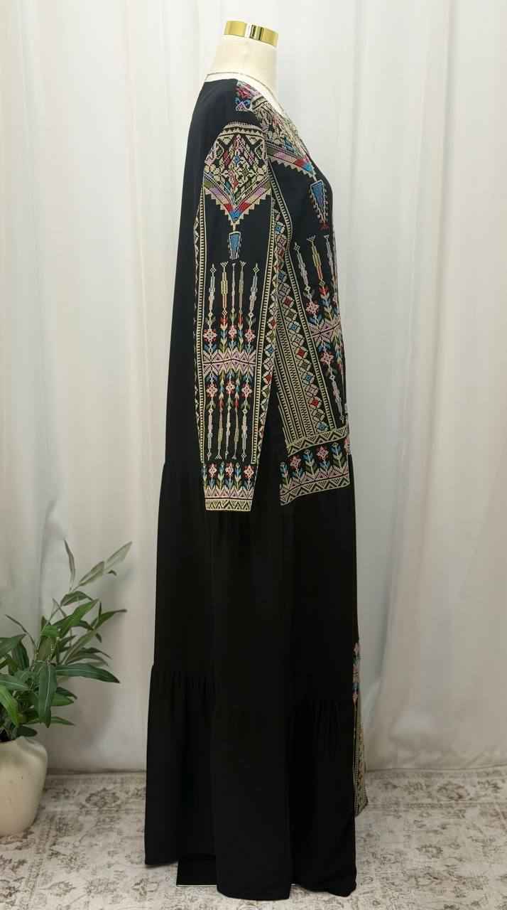 Suhaila Zip-Front Abaya