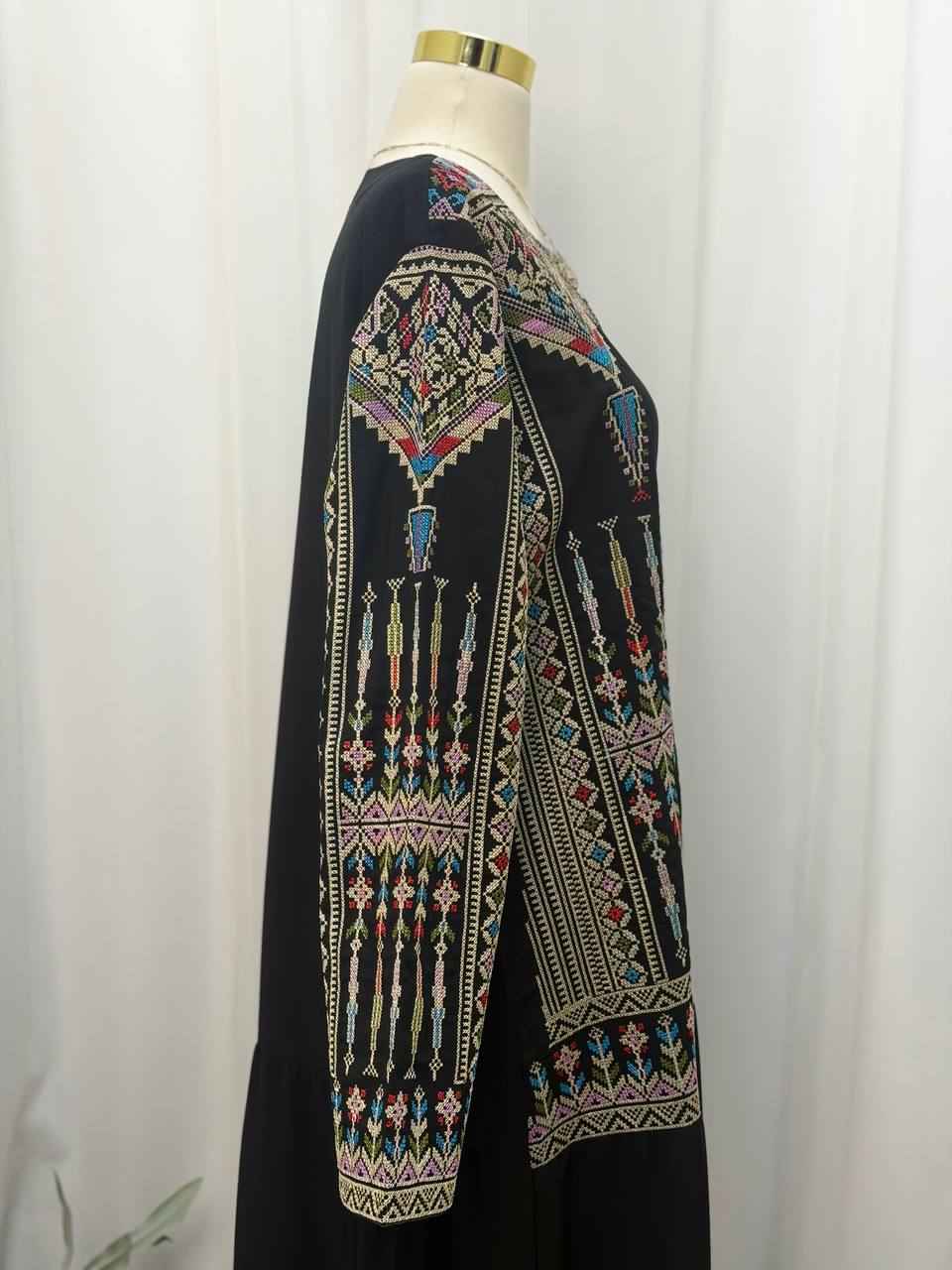 Suhaila Zip-Front Abaya