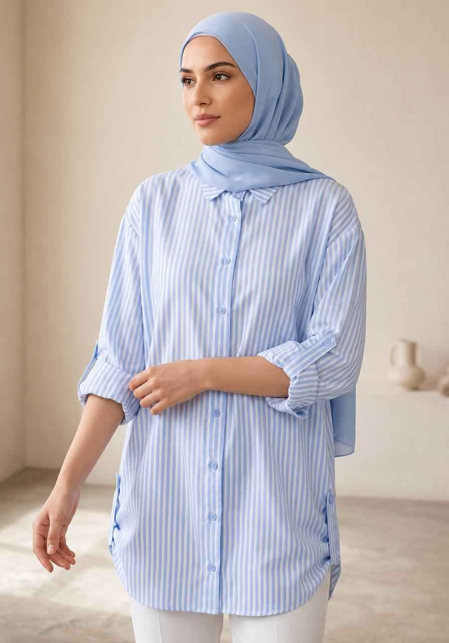 Lina Striped Summer Shirt