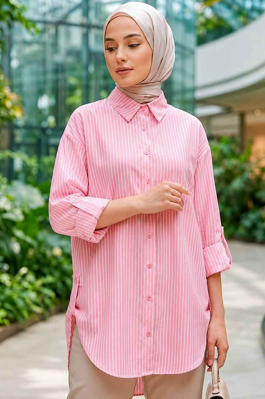 Lina Striped Summer Shirt