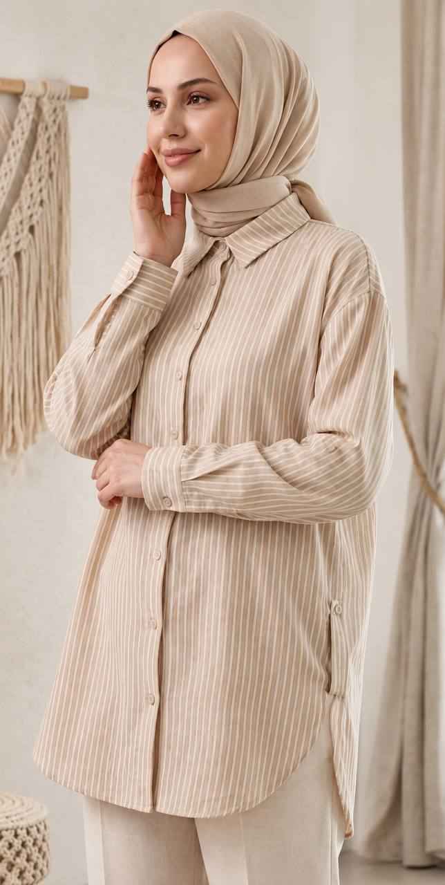 Lina Striped Summer Shirt