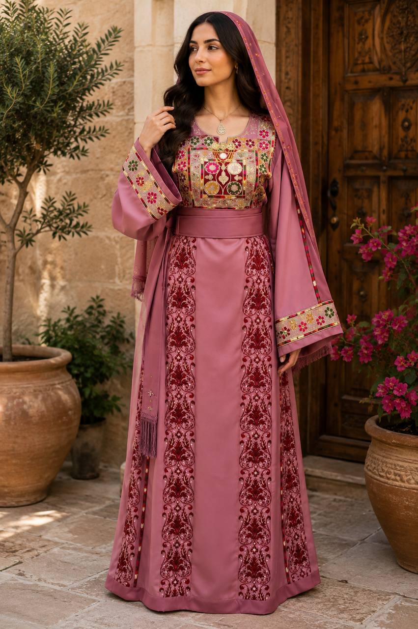 Randa Embroidered Thobe