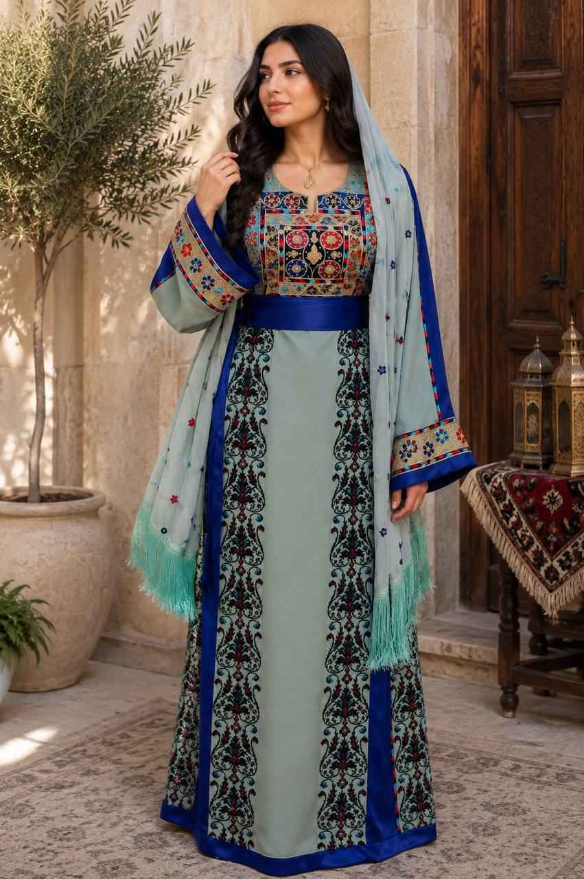 Randa Embroidered Thobe