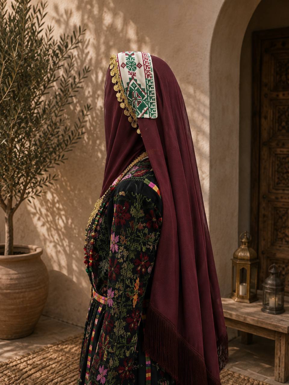 Heritage Veil Shawl