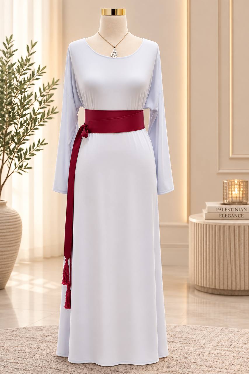 New Color Satin Wrap Belt
