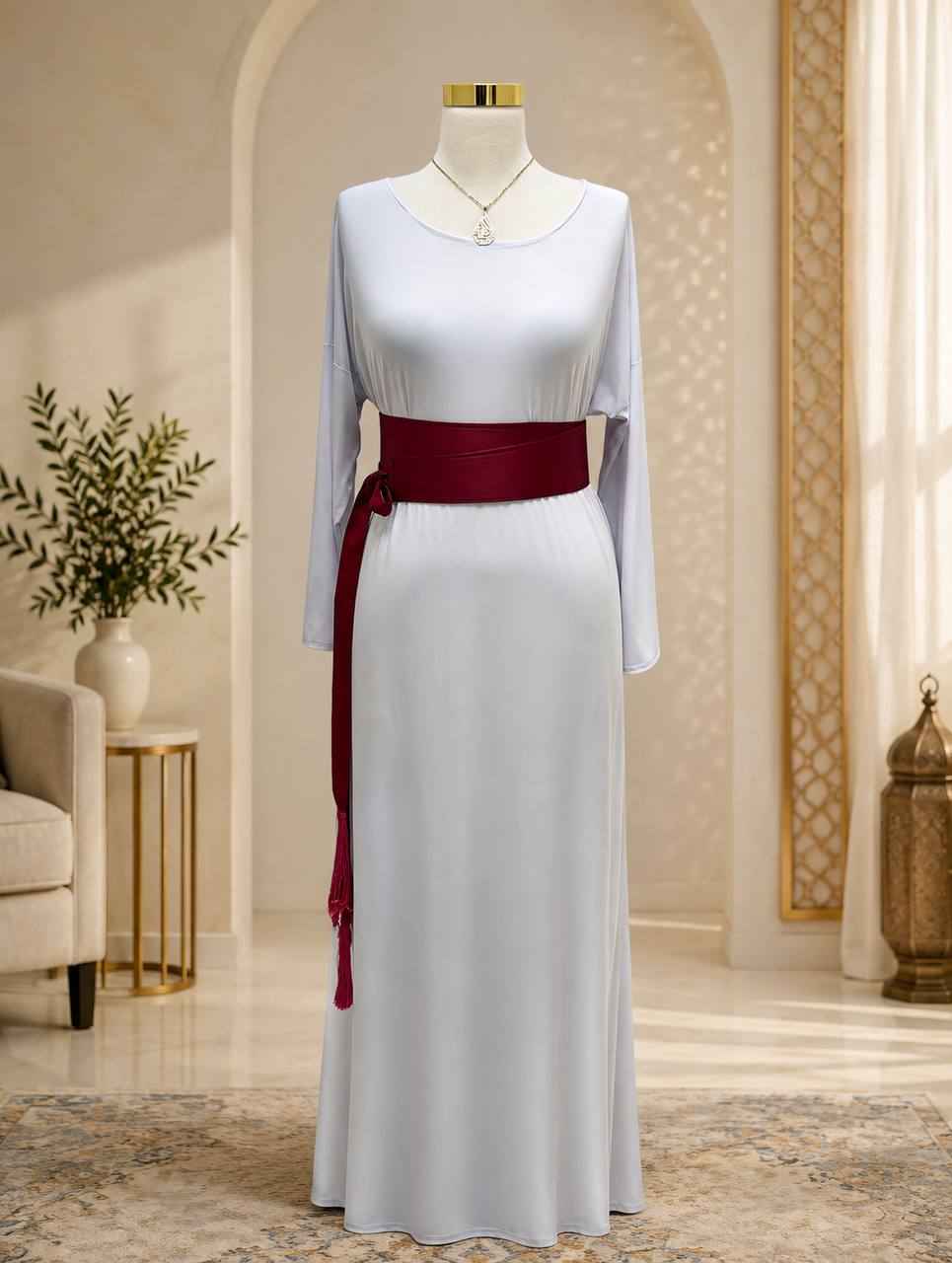 New Color Satin Wrap Belt