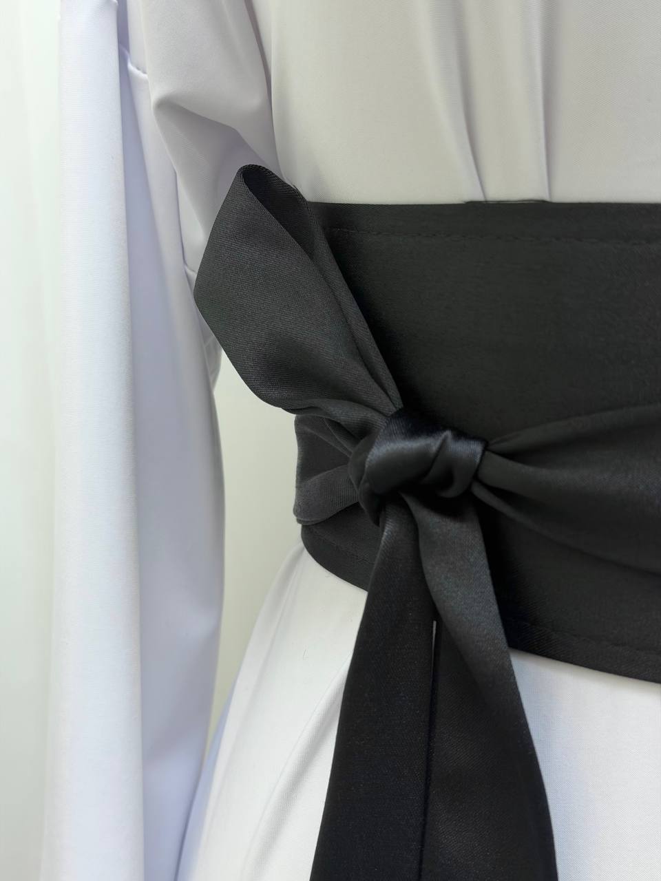 Satin Elegance Waist Belt