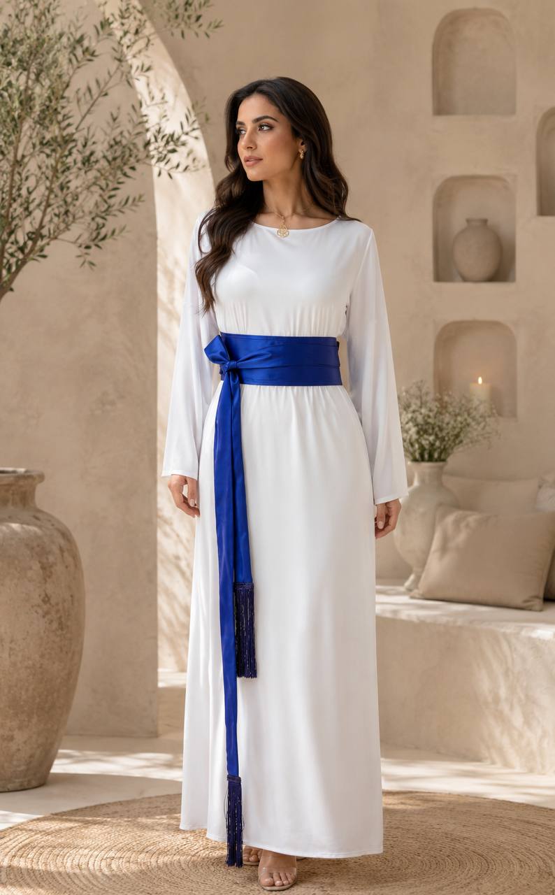 Satin Elegance Waist Belt