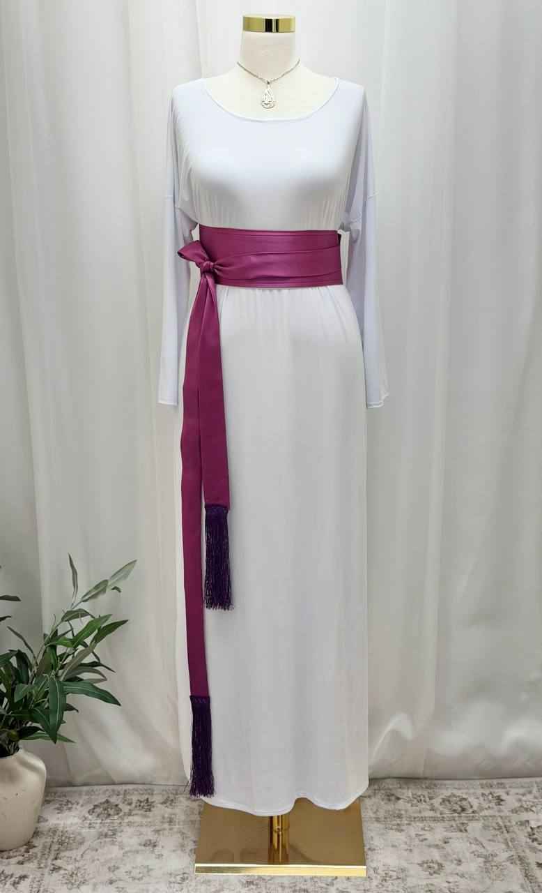 Satin Elegance Waist Belt