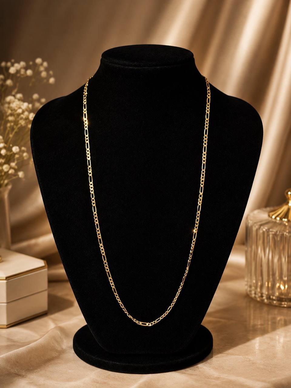 Classic Figaro Chain Necklace