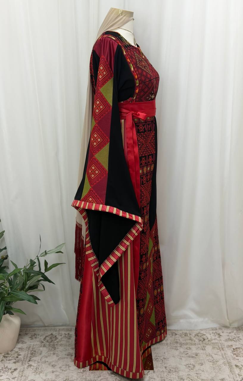 Aseel Heritage Embroidered Thobe