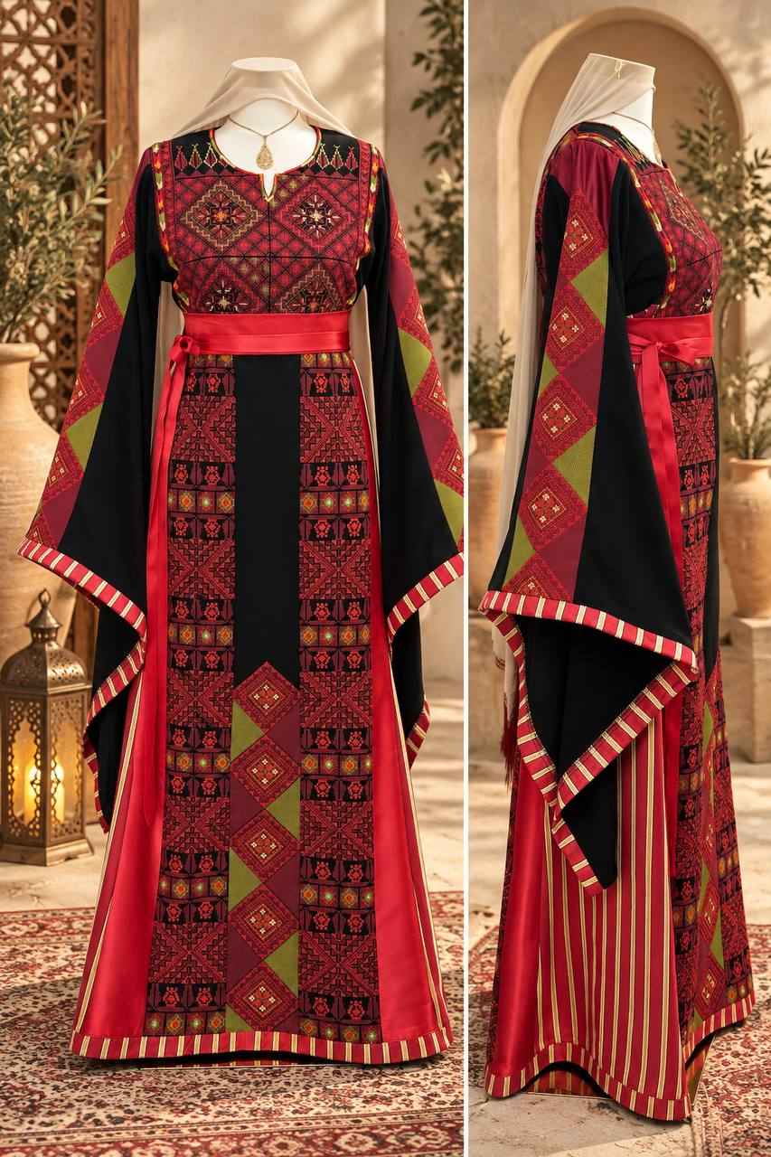 Aseel Heritage Embroidered Thobe