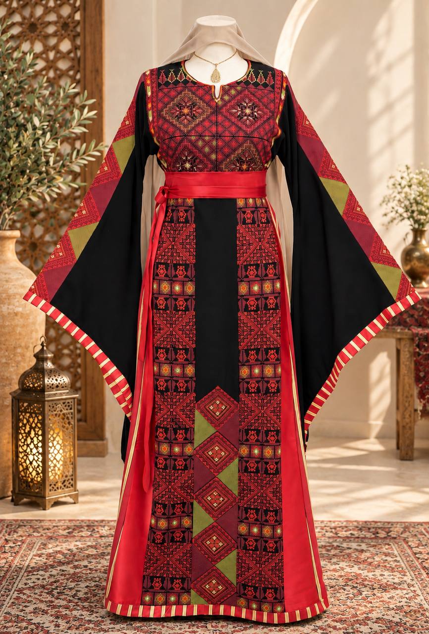 Aseel Heritage Embroidered Thobe