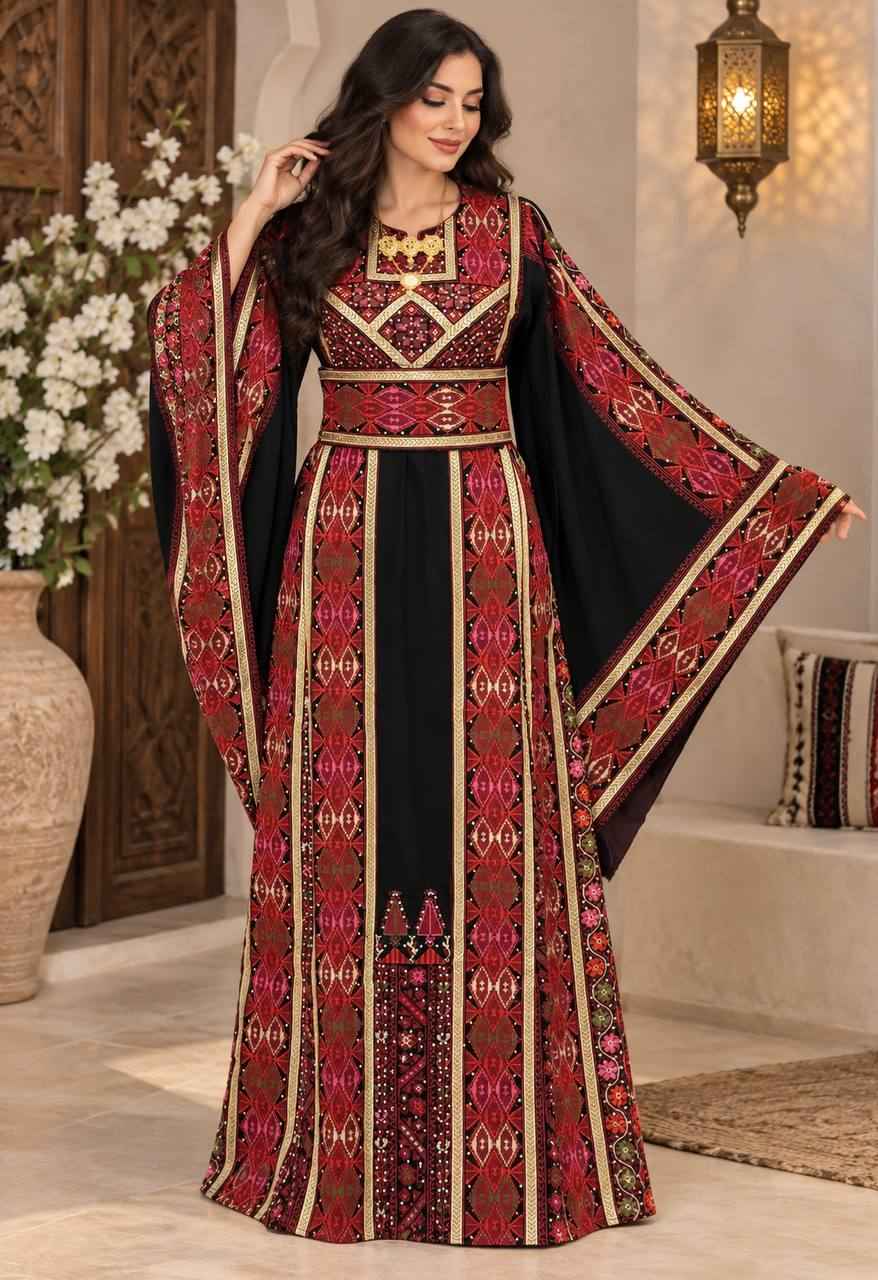 Nesreen Embroidered Thobe