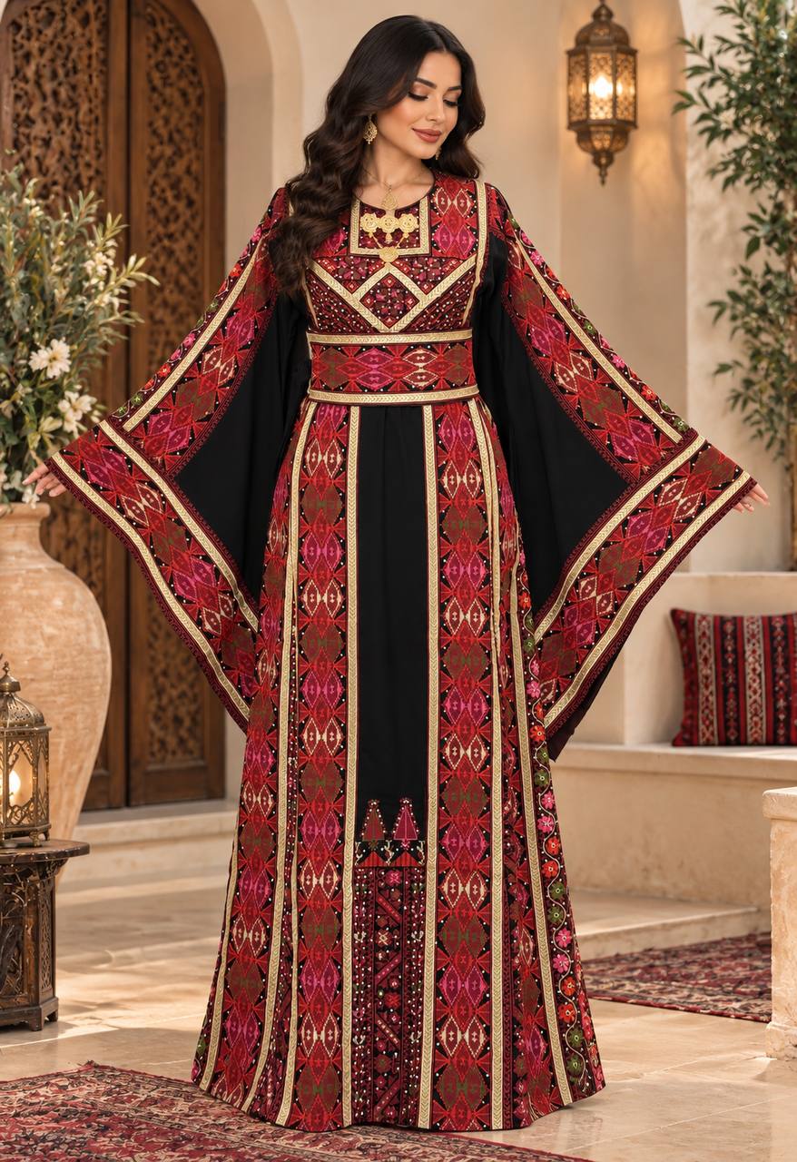 Nesreen Embroidered Thobe