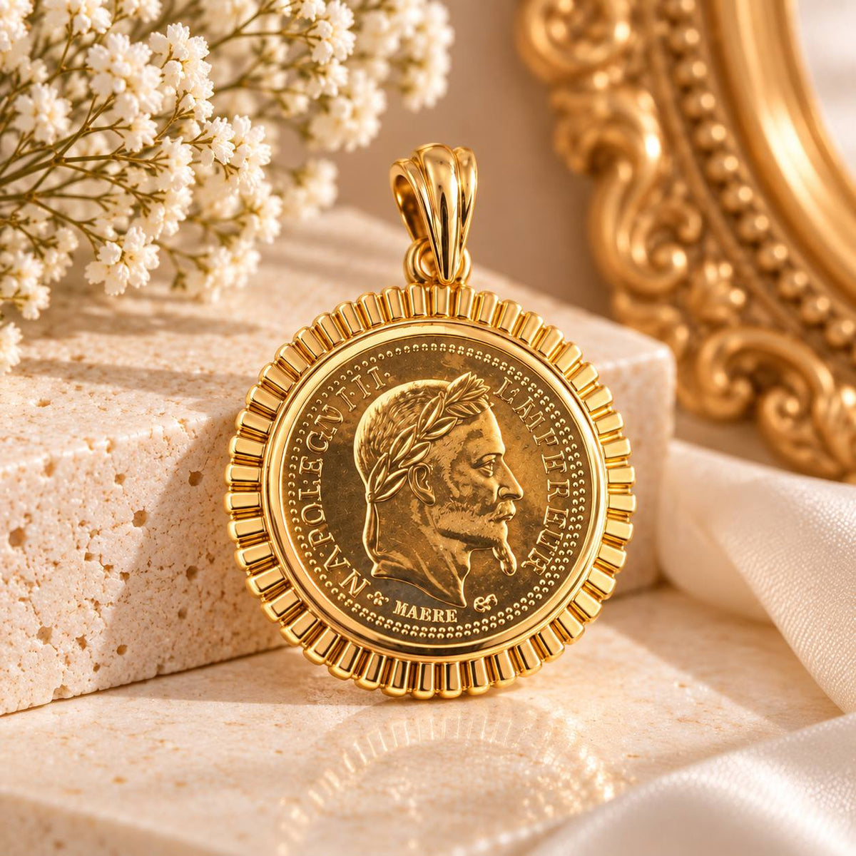 Golden Heritage Lira Pendant