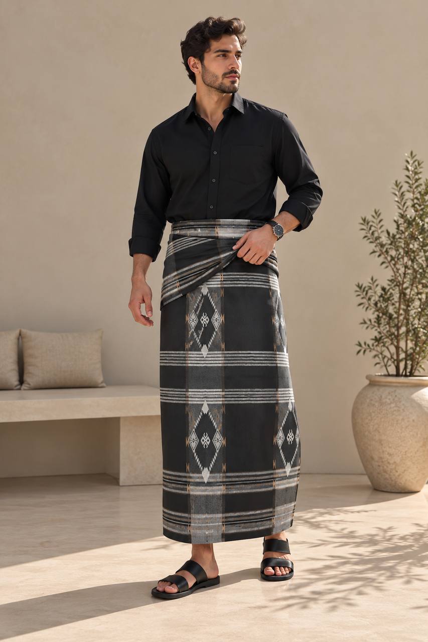 Men’s Diamond Pattern Wizar