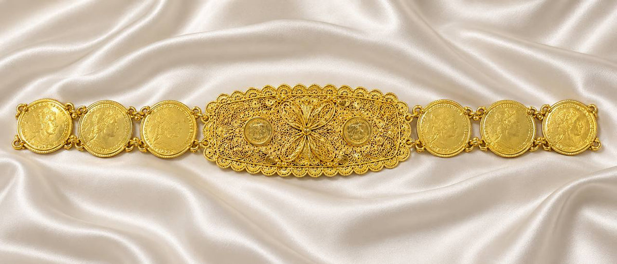 Aseel Coin Belt
