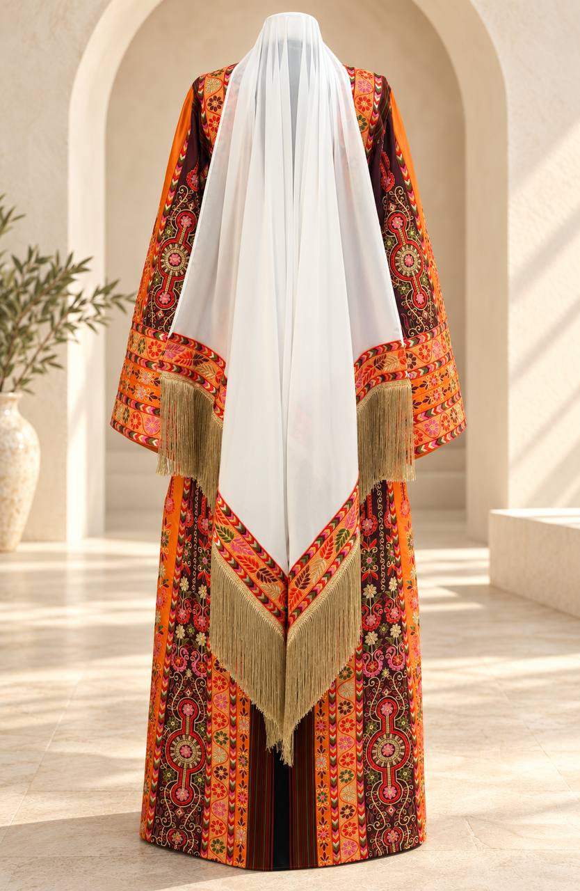 Malikat Al Jannah Wal Nar – Palestinian Embroidered Thobe