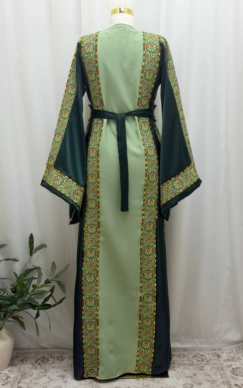 Maysoon Palestinian Embroidered Thobe