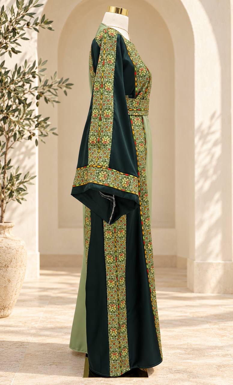 Maysoon Palestinian Embroidered Thobe