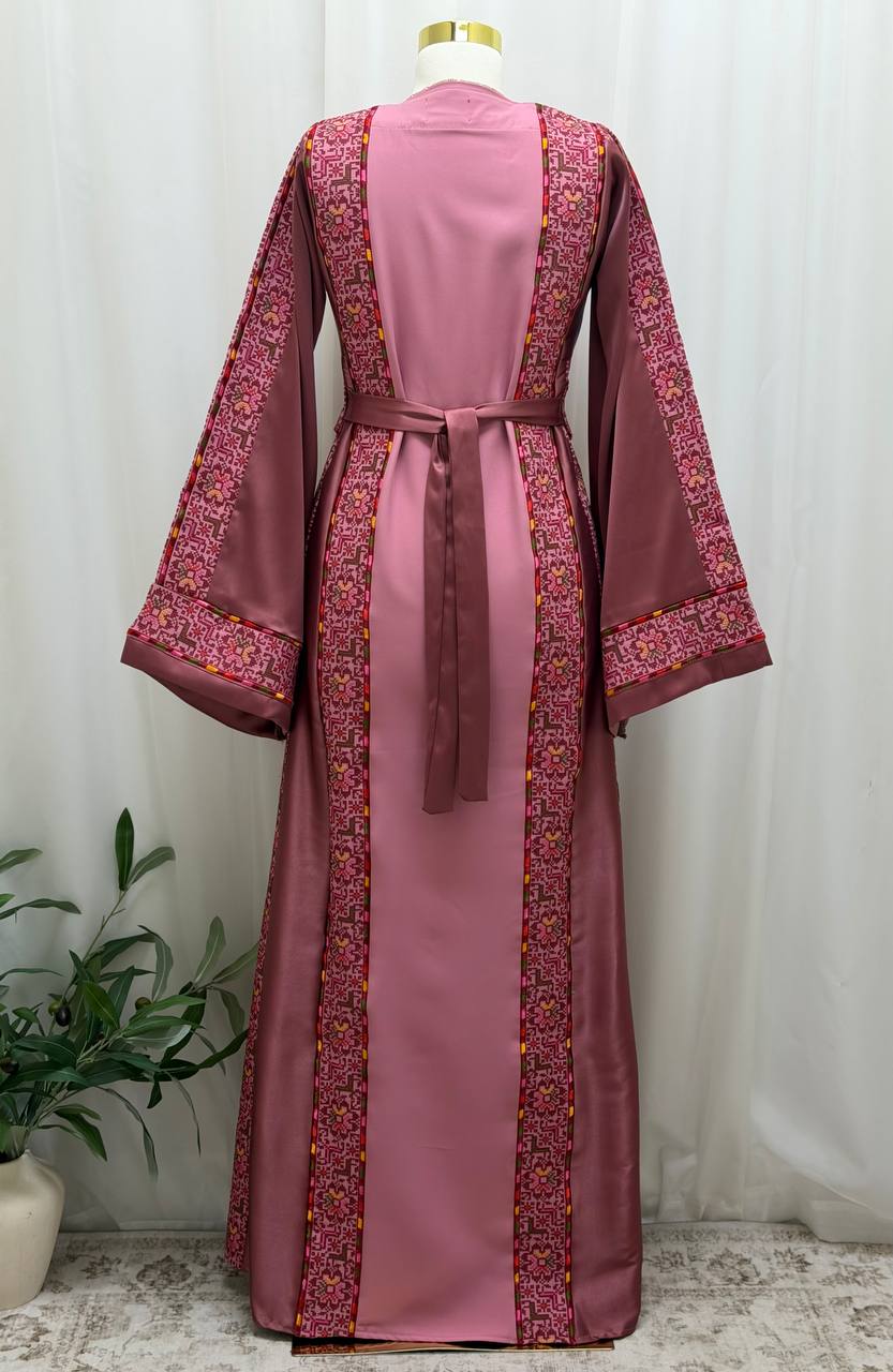 Shatha Palestinian Embroidered Thobe