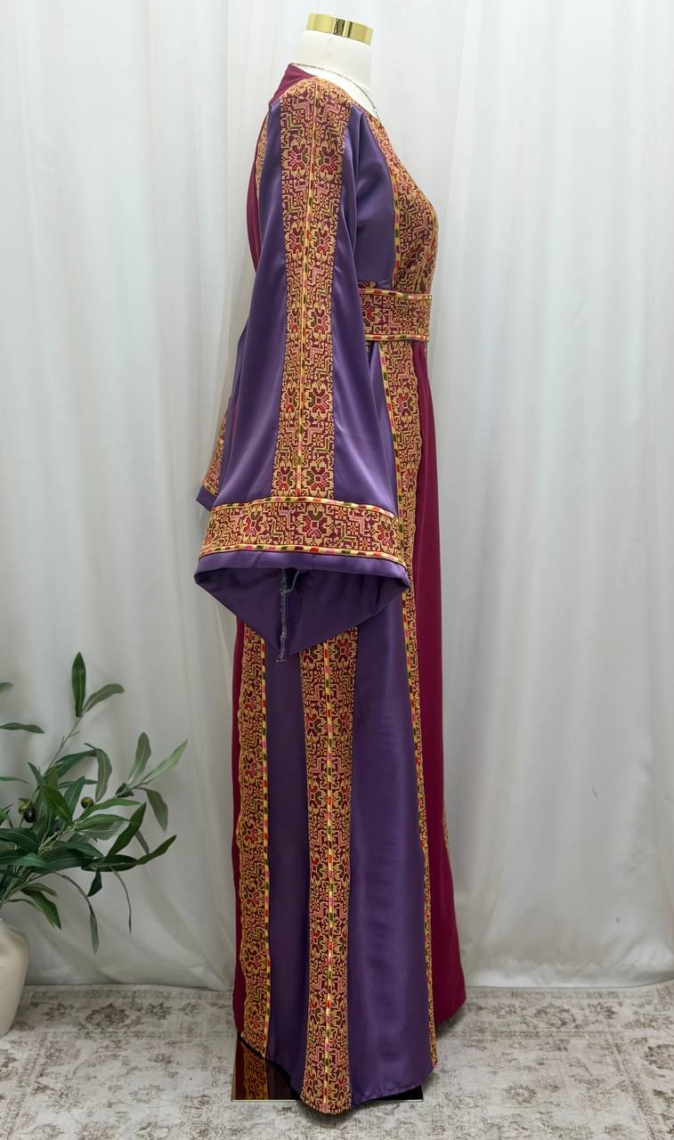 Dima Palestinian Embroidered Thobe