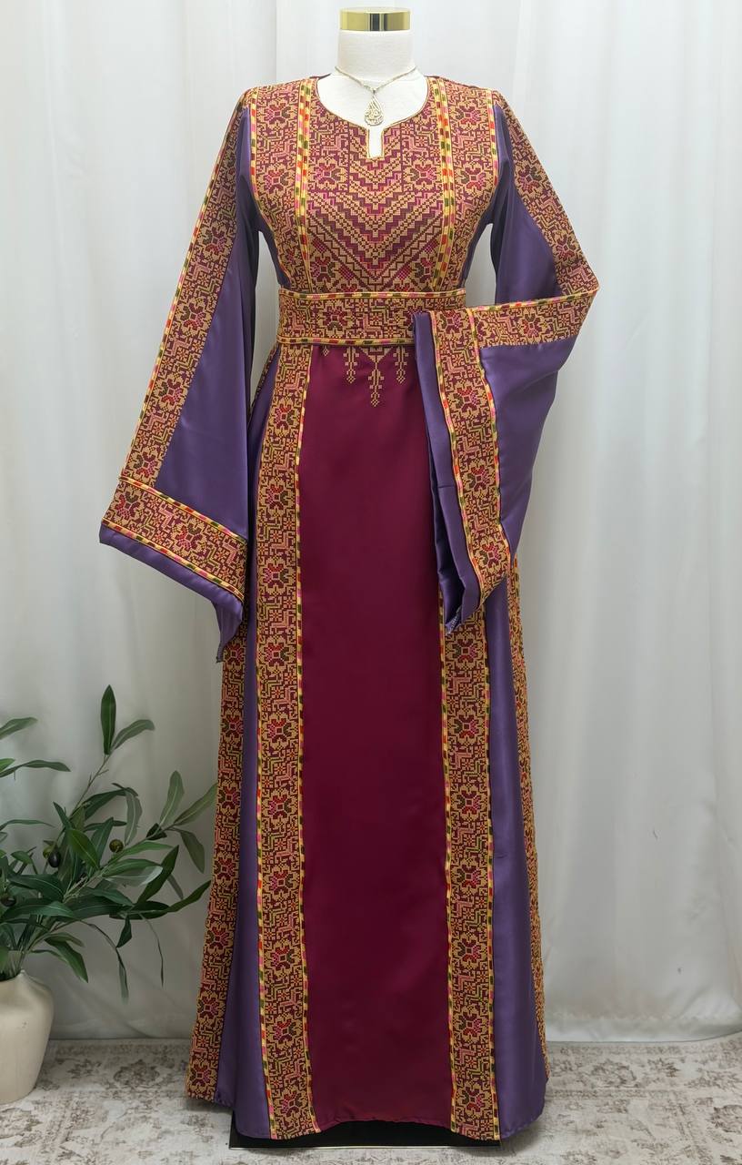 Dima Palestinian Embroidered Thobe