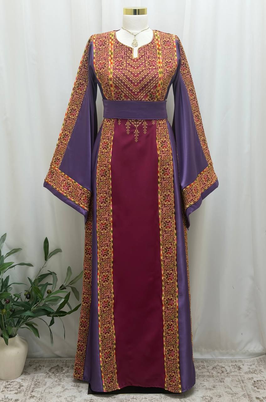 Dima Palestinian Embroidered Thobe