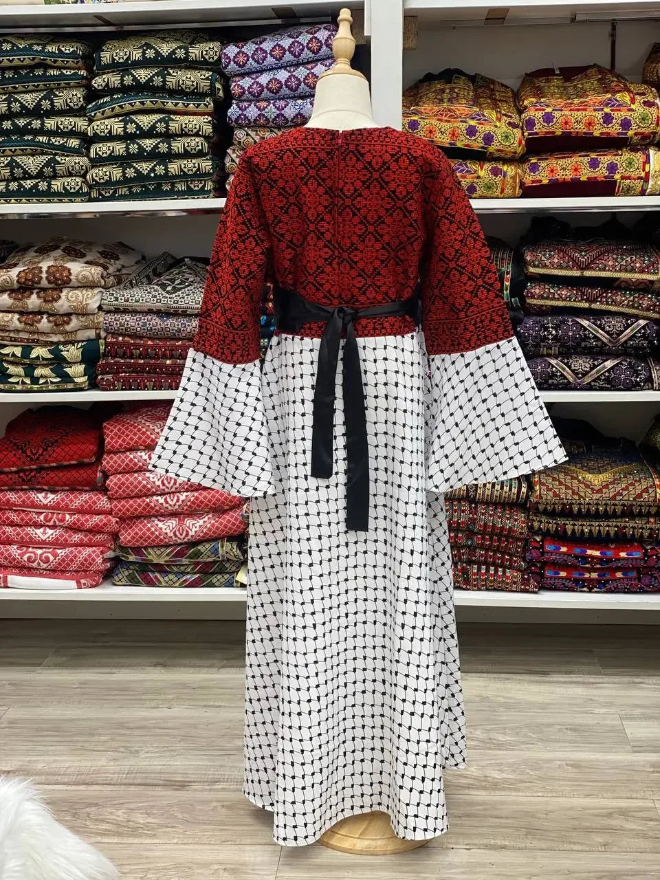 Tatreez Embroidery Dress for Children - Palestinian Elegance