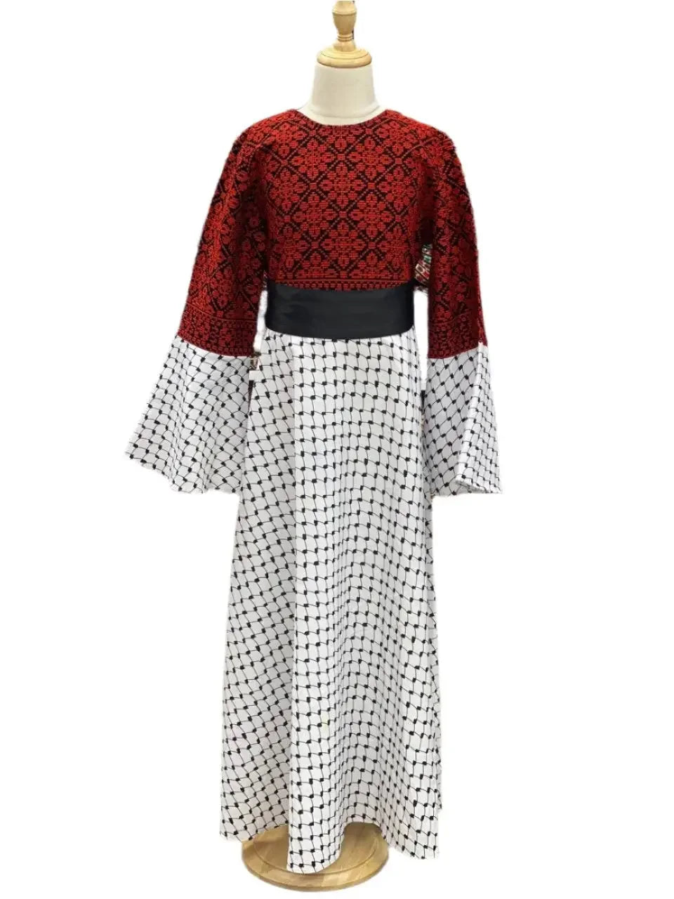 Tatreez Embroidery Dress for Children - Palestinian Elegance