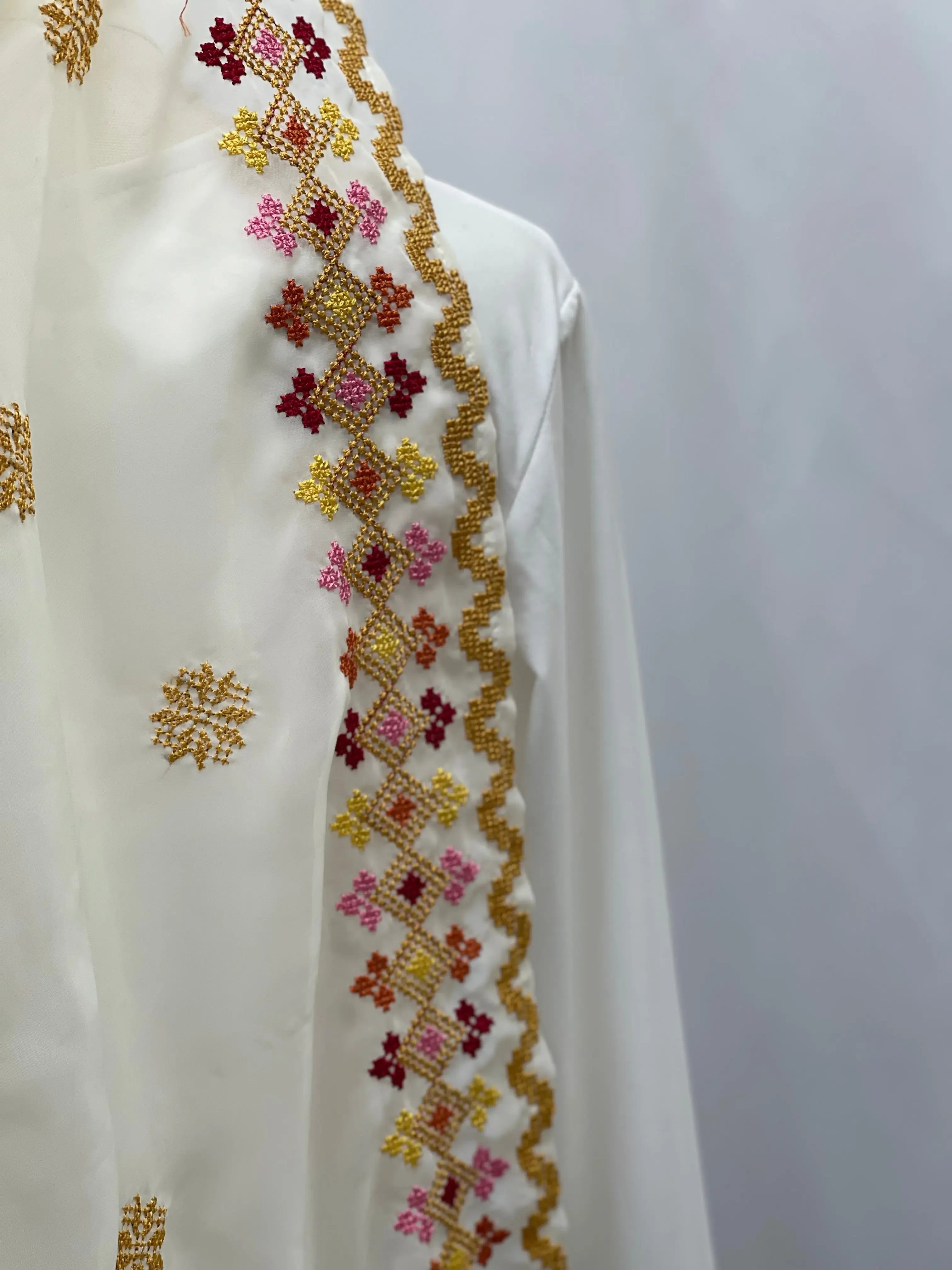 Embroidered Shal-Khirka - Exquisite & Fashion-Forward Statement Piece Palestinian Elegance