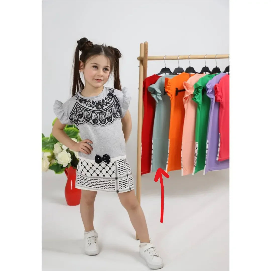 Flower Kofya Dress: Embrace the Beauty of Spring - Palestinian Elegance