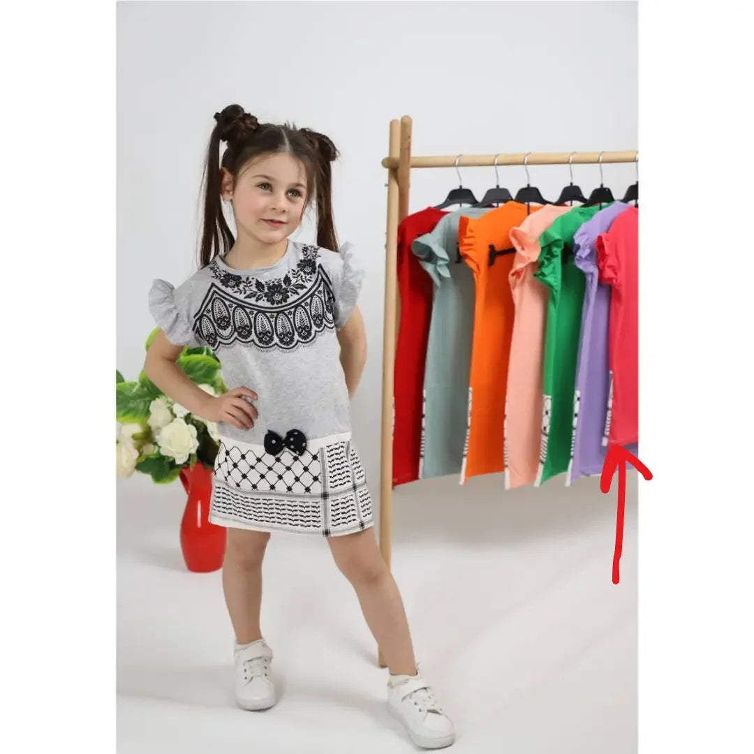 Flower Kofya Dress: Embrace the Beauty of Spring - Palestinian Elegance