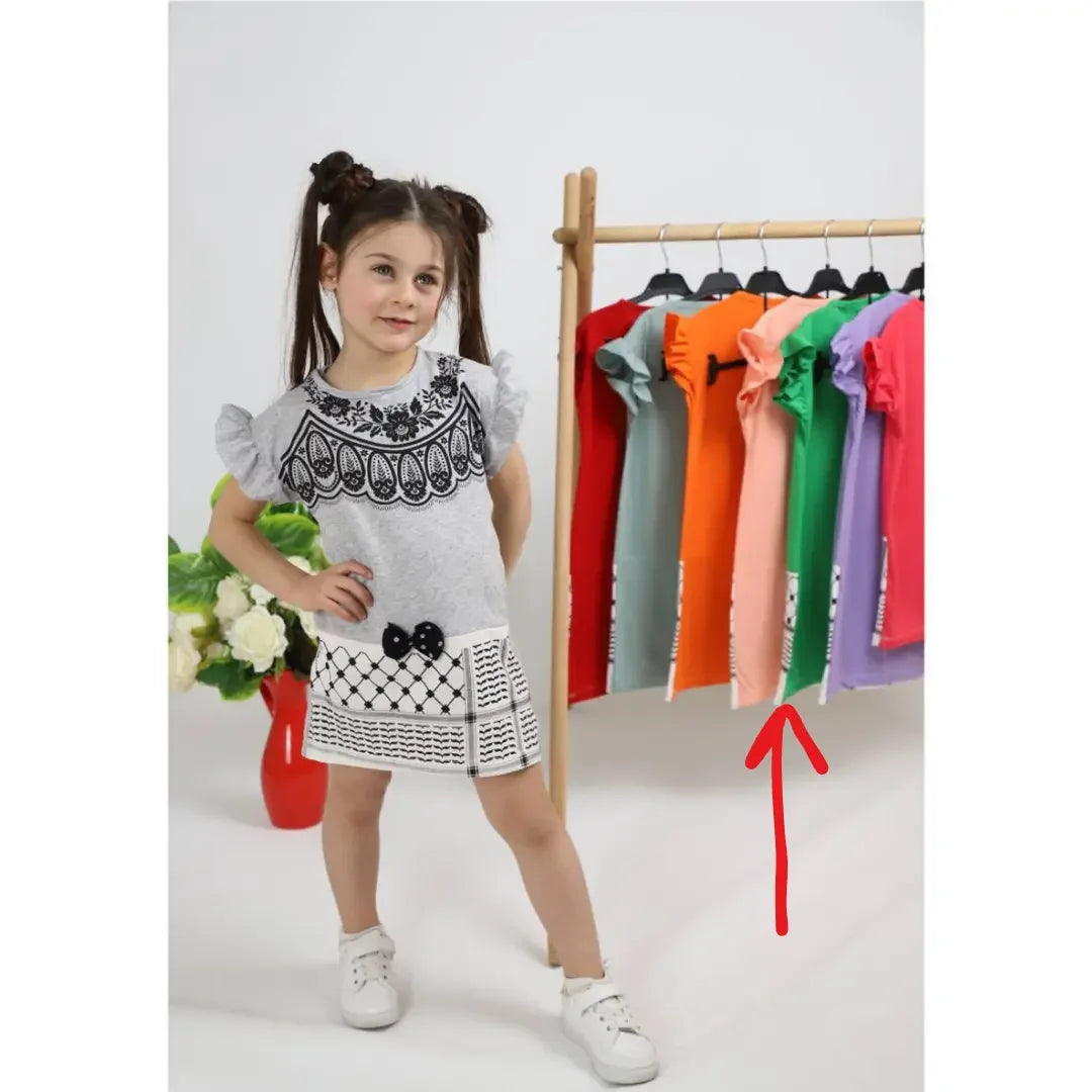 Flower Kofya Dress: Embrace the Beauty of Spring - Palestinian Elegance