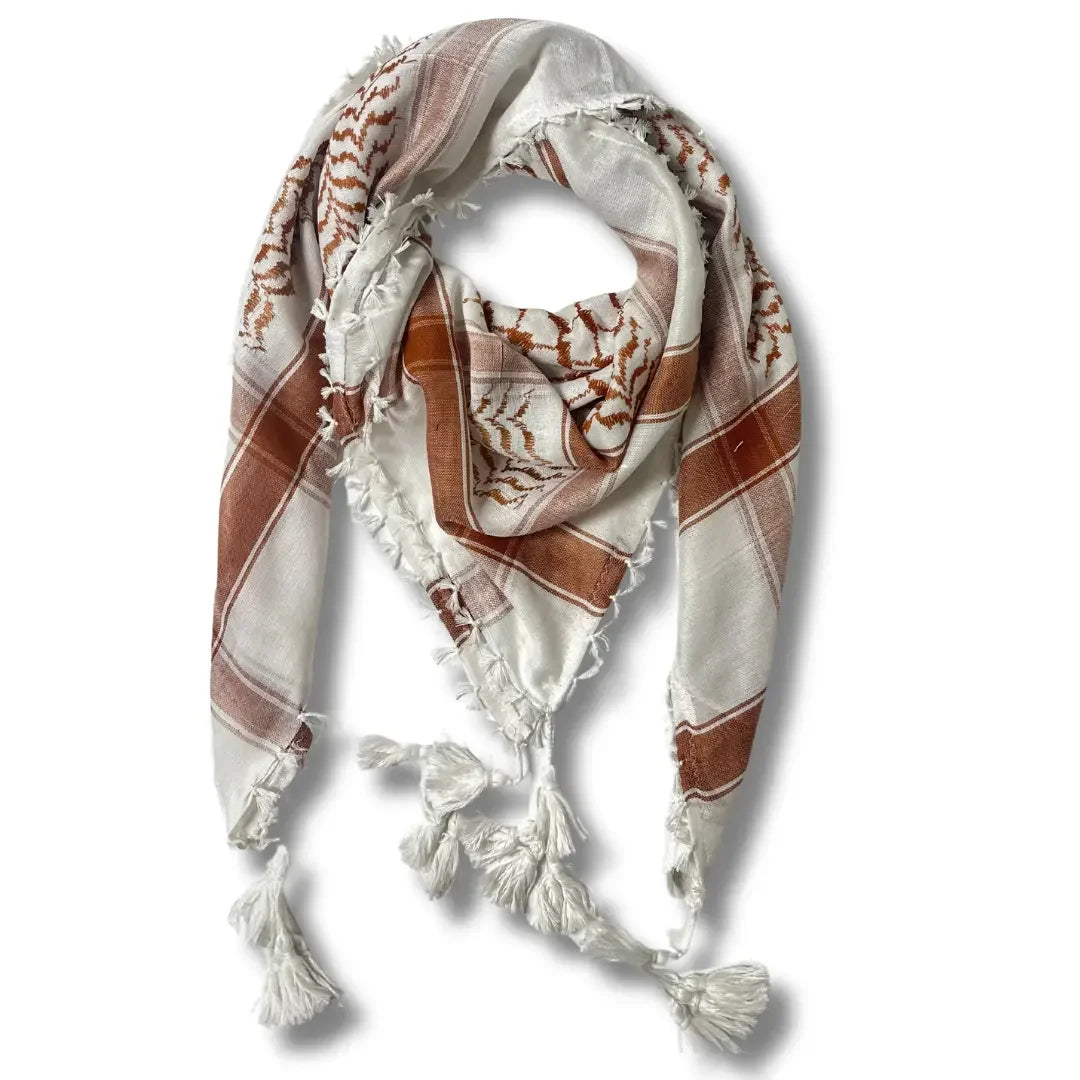 Colorful Kuffiyehs: Cultural Heritage and Versatile Style Palestinian Elegance