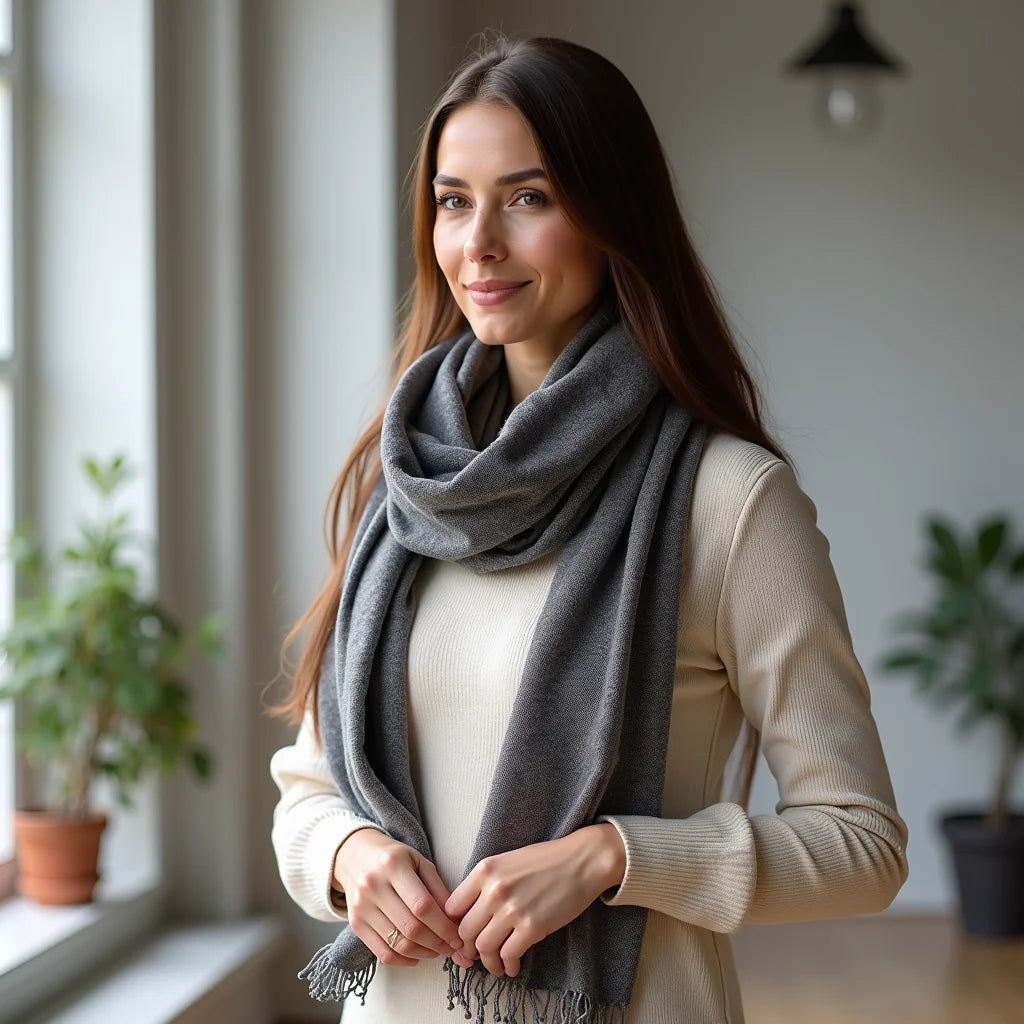 Durable Fabric Scarf - Durable Fabric Scarves for Everyday Comfort and Longevity