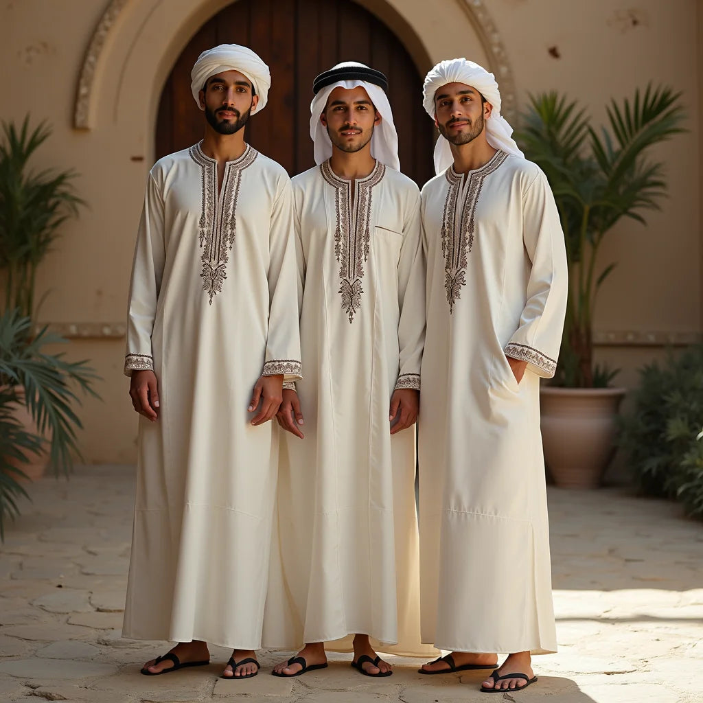 Palestinian Embroidered Thobes - Palestinian Embroidered Thobes Blending Tradition and Modernity