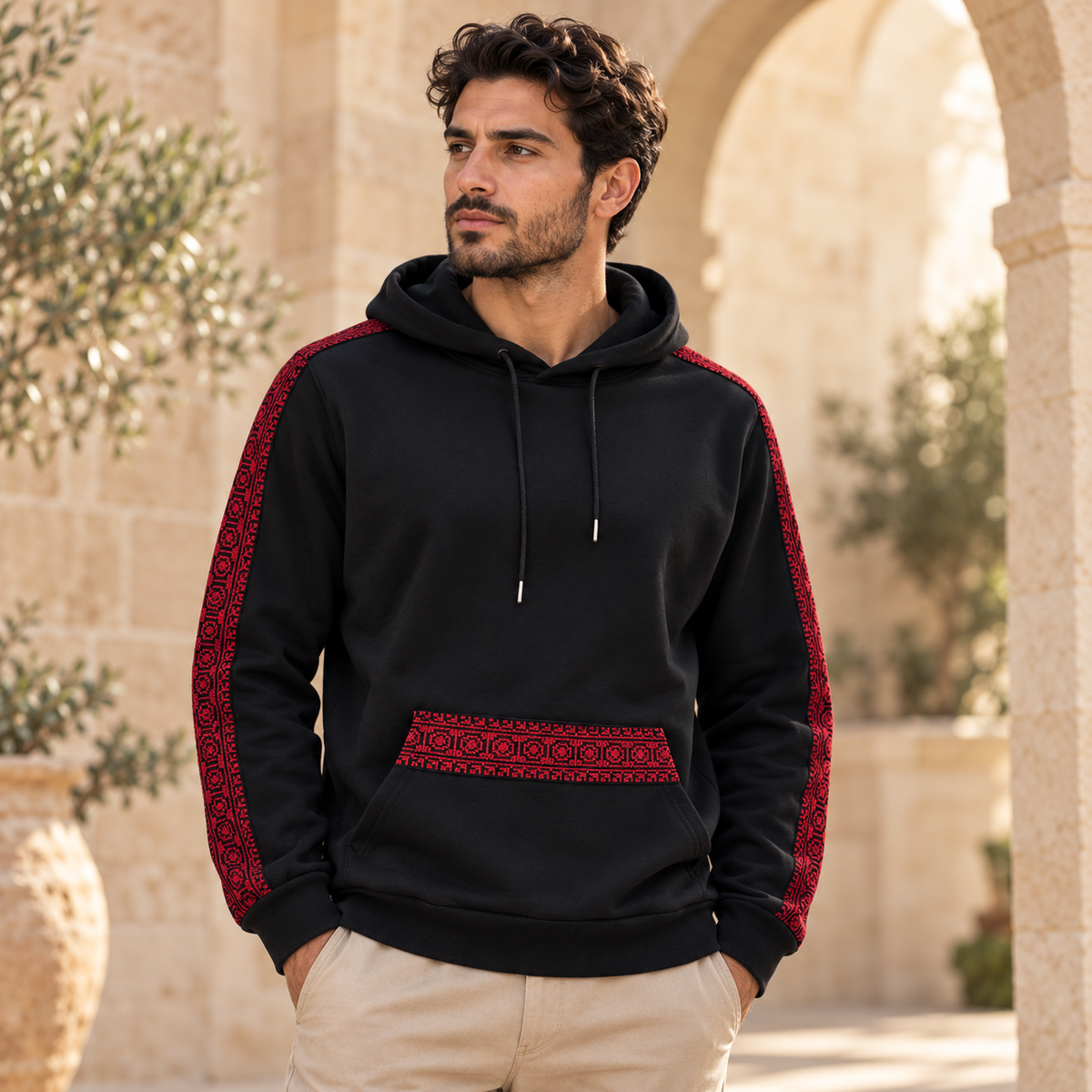 Hoodie Collection Palestinian Elegance