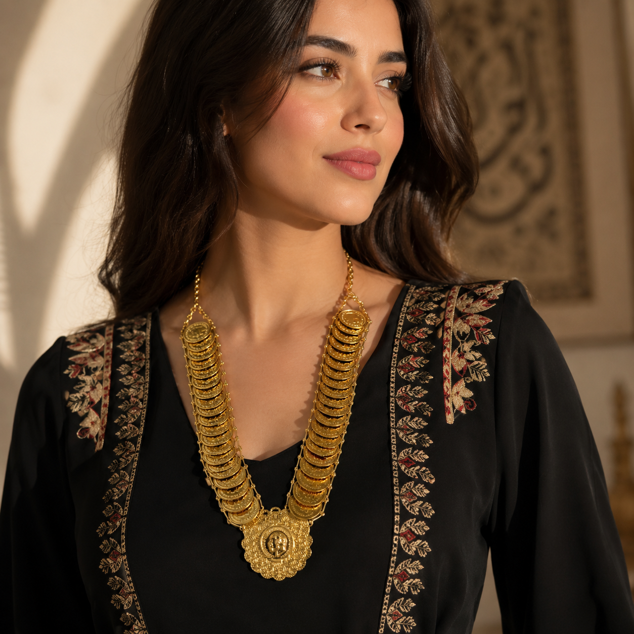 Heritage Coin Saff Necklace