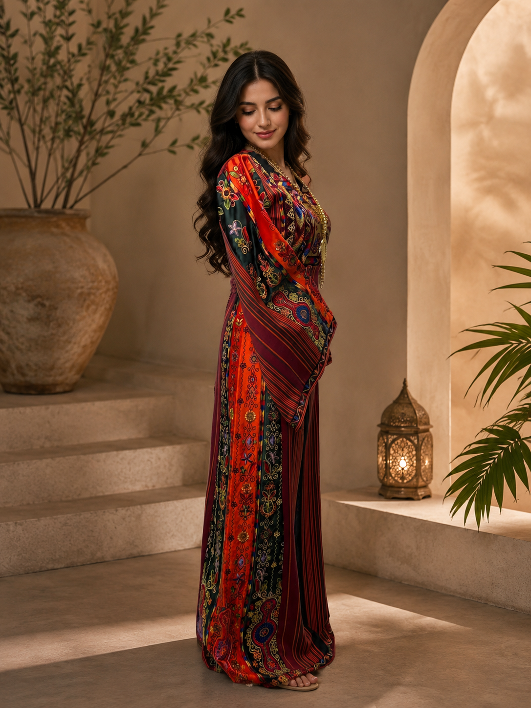 Raneem Majdalawi Heritage Thobe