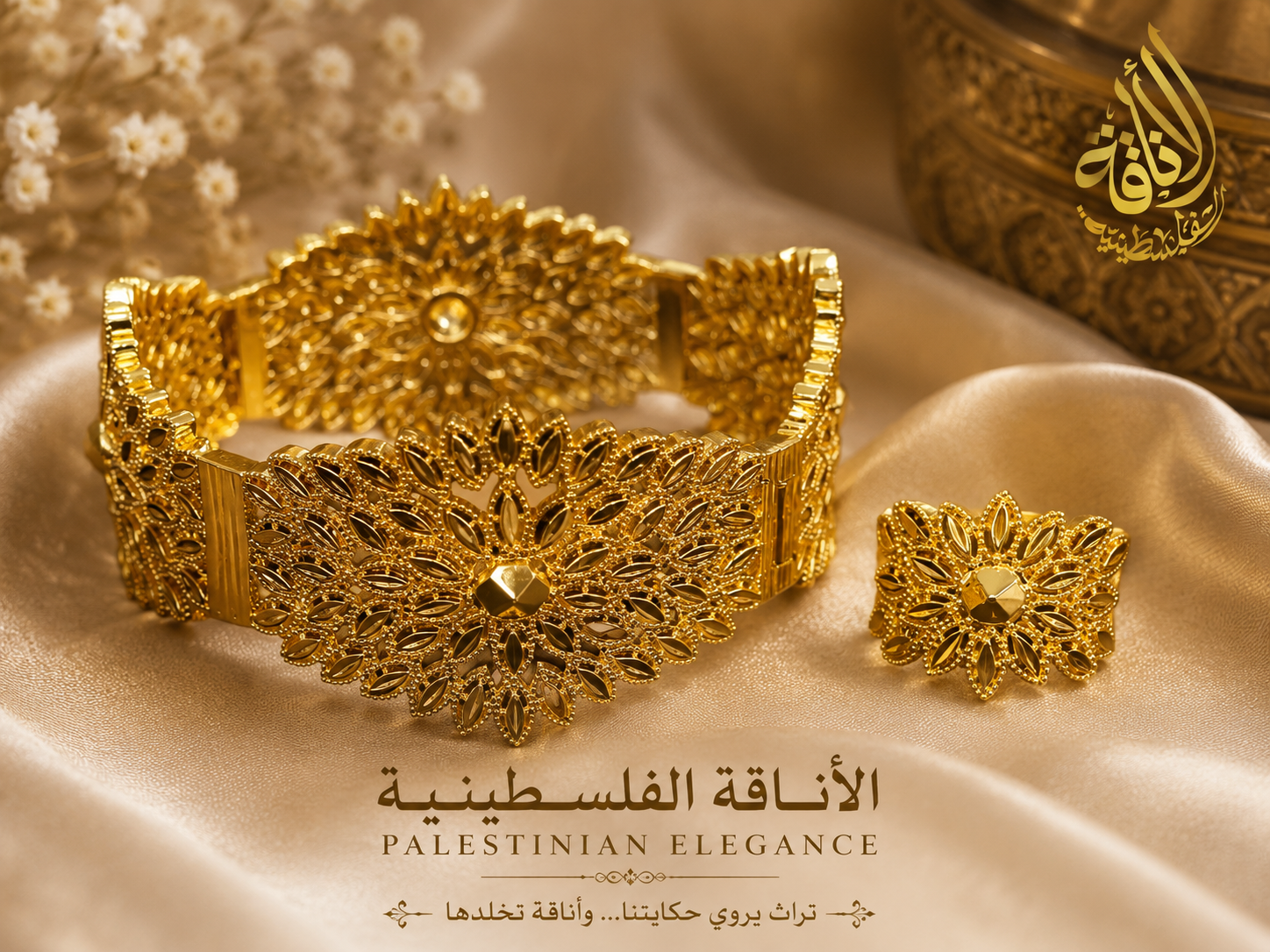 Ghoson Al Zaytoon Jewelry Set