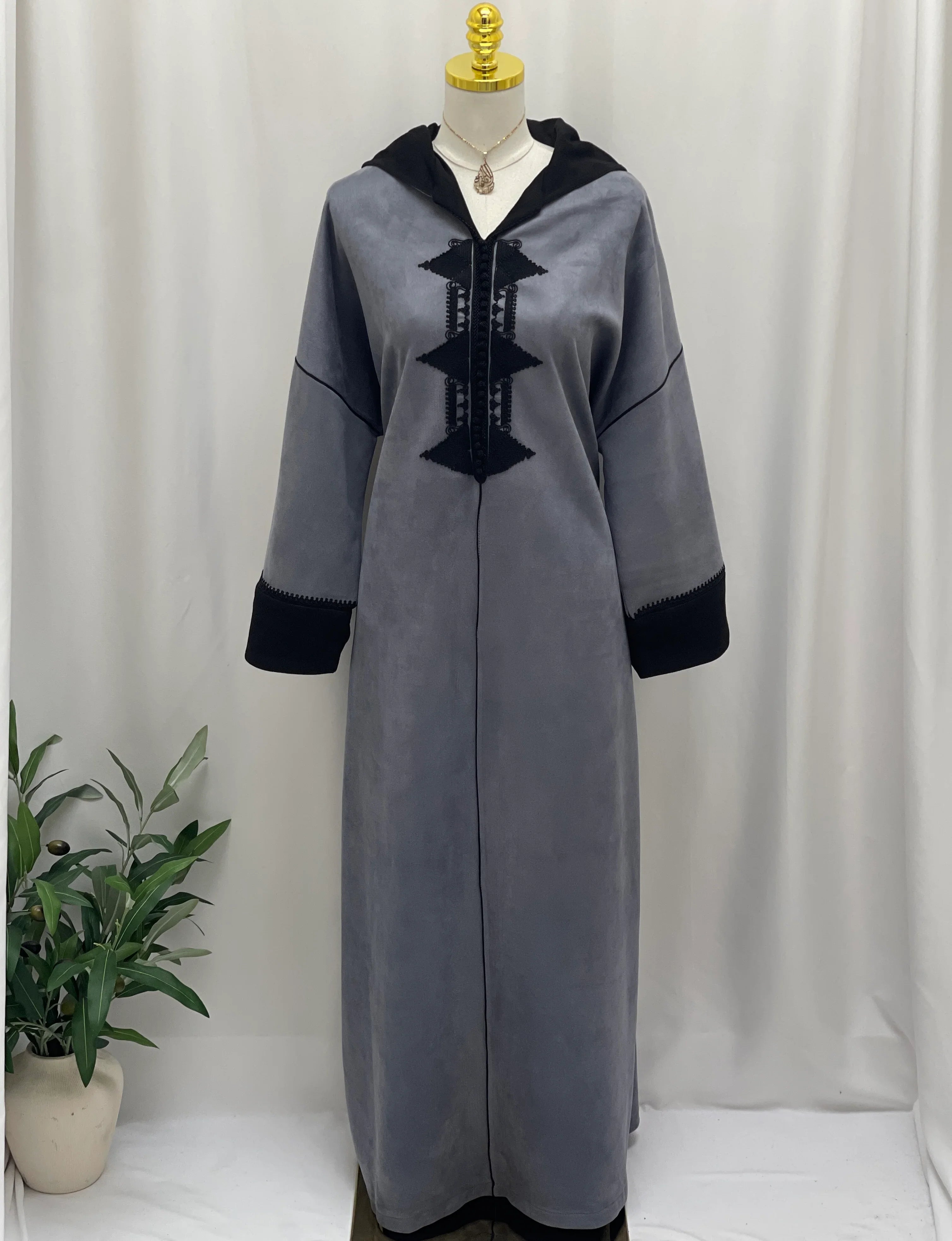 Zayna Moroccan Jalabiya- Elegant Traditional Wear - Palestinian