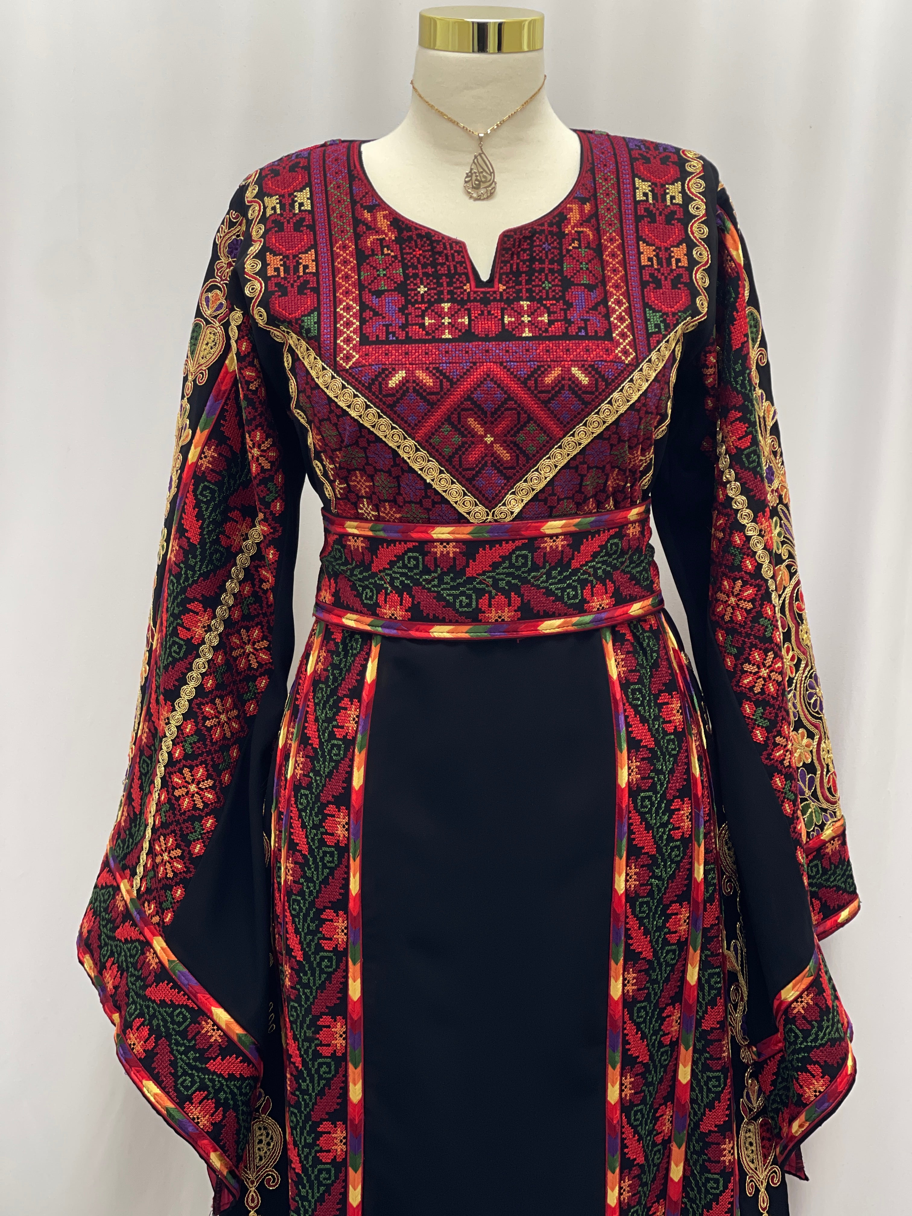 Al Quds Heritage  Embroidered Thobe
